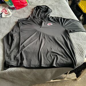 Antigua Charcoal Full-Zip Jacket 3XL